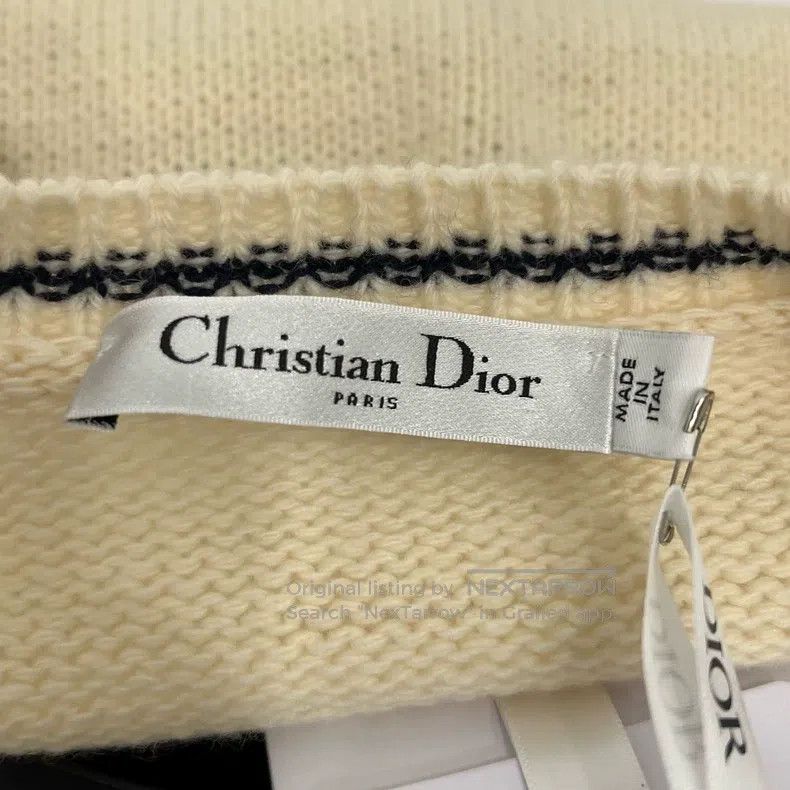 Dior Dior Lucky Star Knitted Short-sleeved Knitwear Size XS / US 0-2 / IT 36-38 - 5 Thumbnail