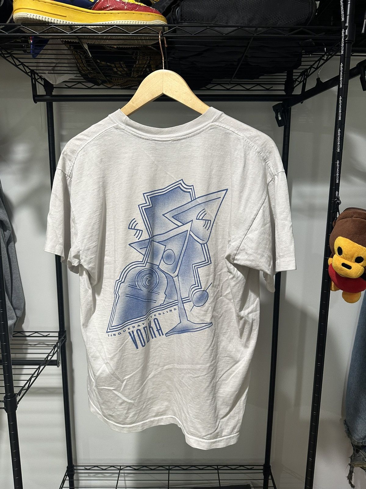 Anvil × Vintage vintage TAN QUER STERLING VODKA tee Size US L / EU 52-54 / 3 - 4 Thumbnail