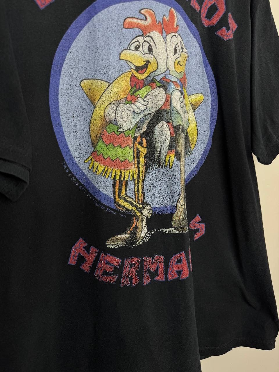 Port & Company Vintage Y2k Los Pollos Hermanos Breaking Bad T-Shirt Size US XXL / EU 58 / 5 - 8 Thumbnail