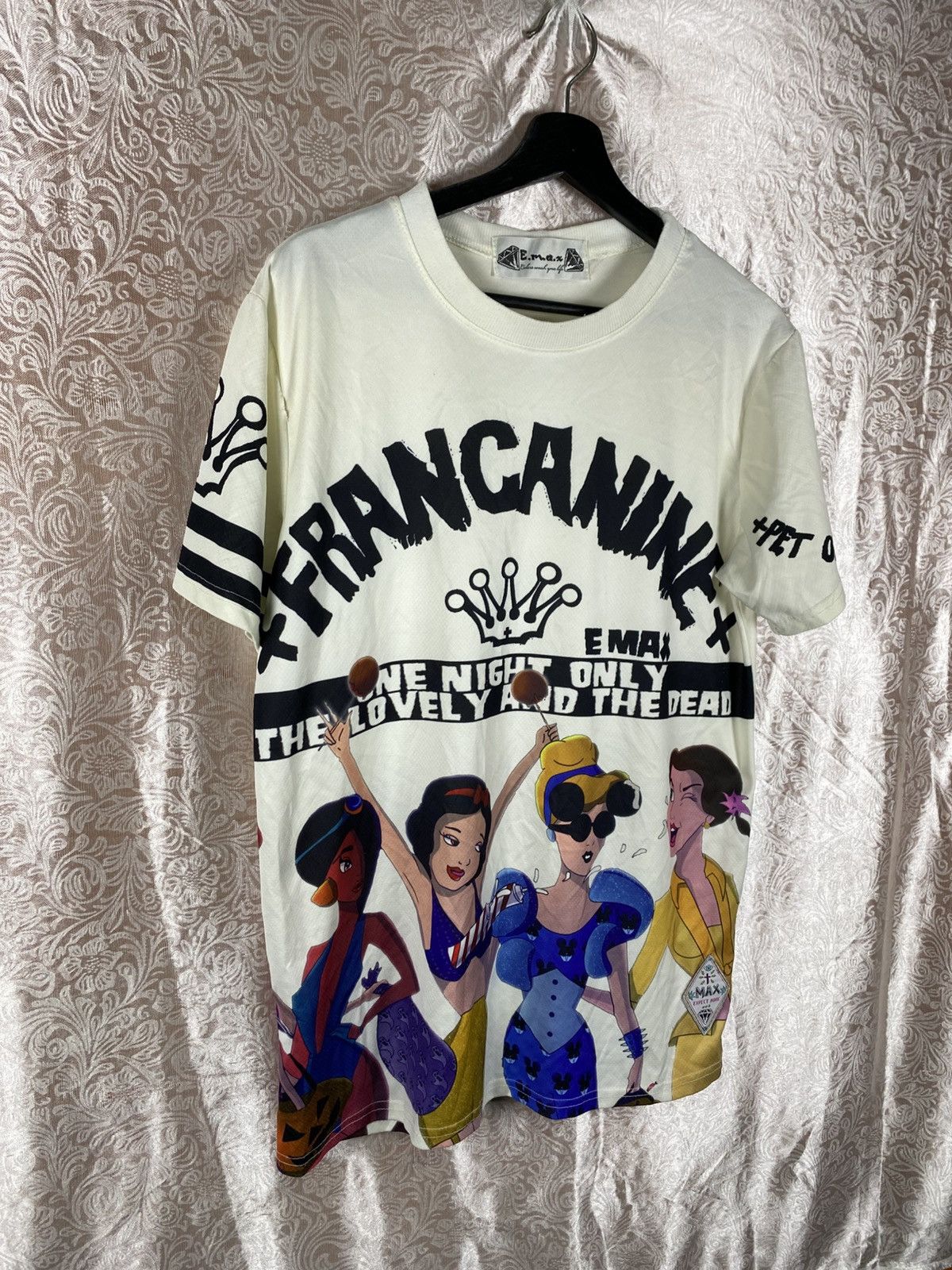 Vintage Vintage Y2K Cartoon Graphic Tee TRANCANINE E.MAX All Over Size US M / EU 48-50 / 2 - 5 Thumbnail