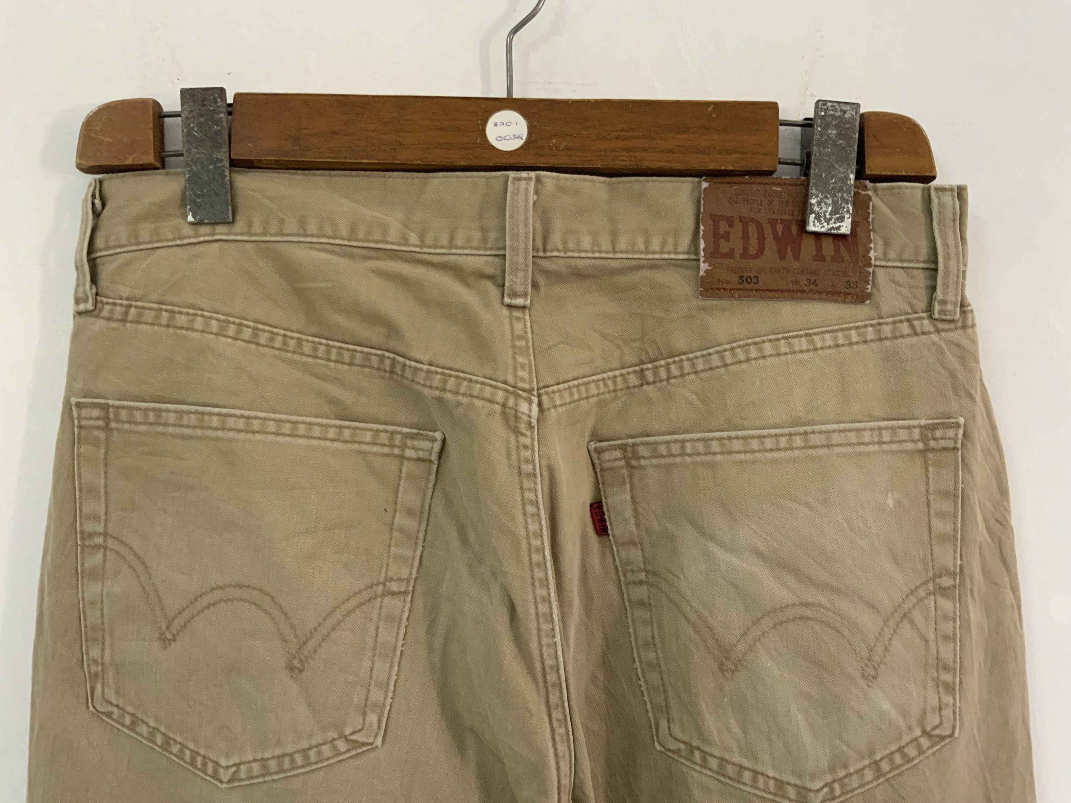 Edwin Vintage Edwin 503 Japan Made Fade Pant Size US 34 / EU 50 - 6 Thumbnail