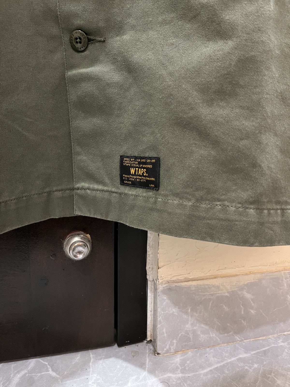Wtaps Wtaps Buds Ls Shirt Cotton Twill 2017 Size US L / EU 52-54 / 3 - 6 Thumbnail