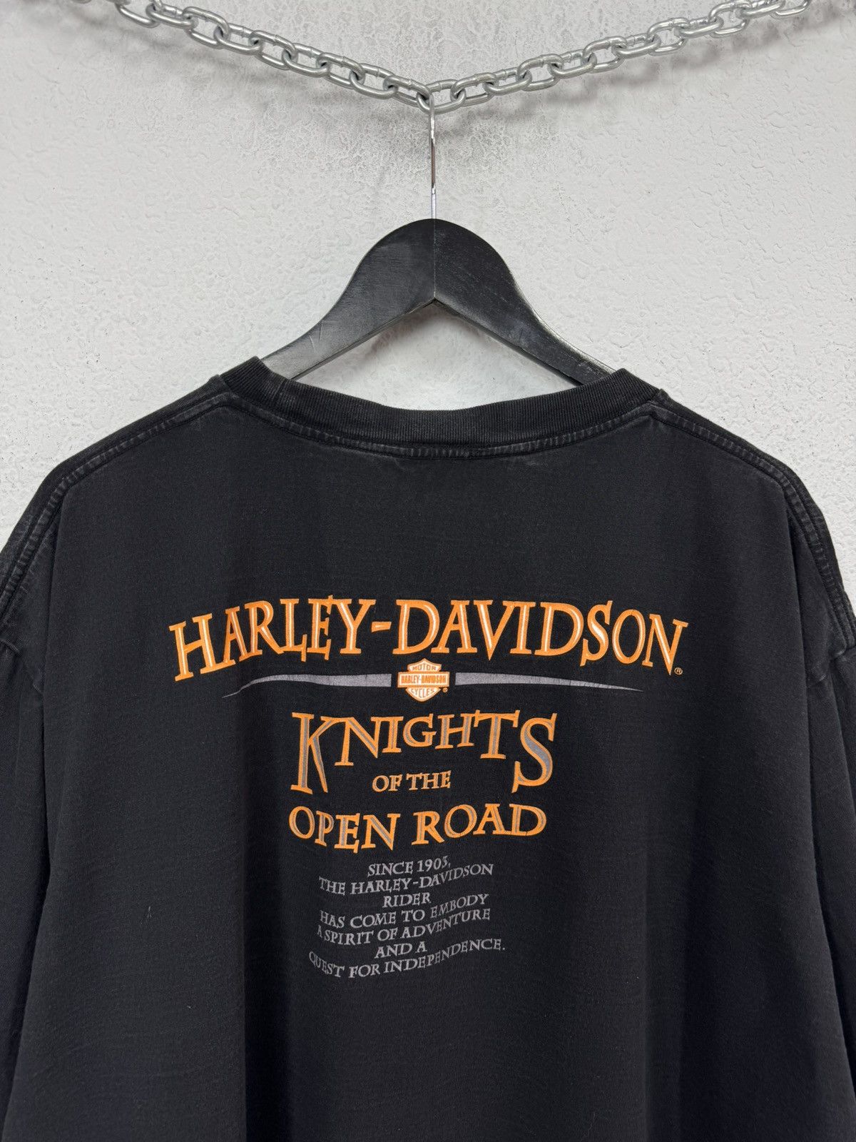 Harley Davidson Vintage T-Shirt Harley Davidson Y2k Rare Motorcycle Jacket Size US XXL / EU 58 / 5 - 7 Thumbnail
