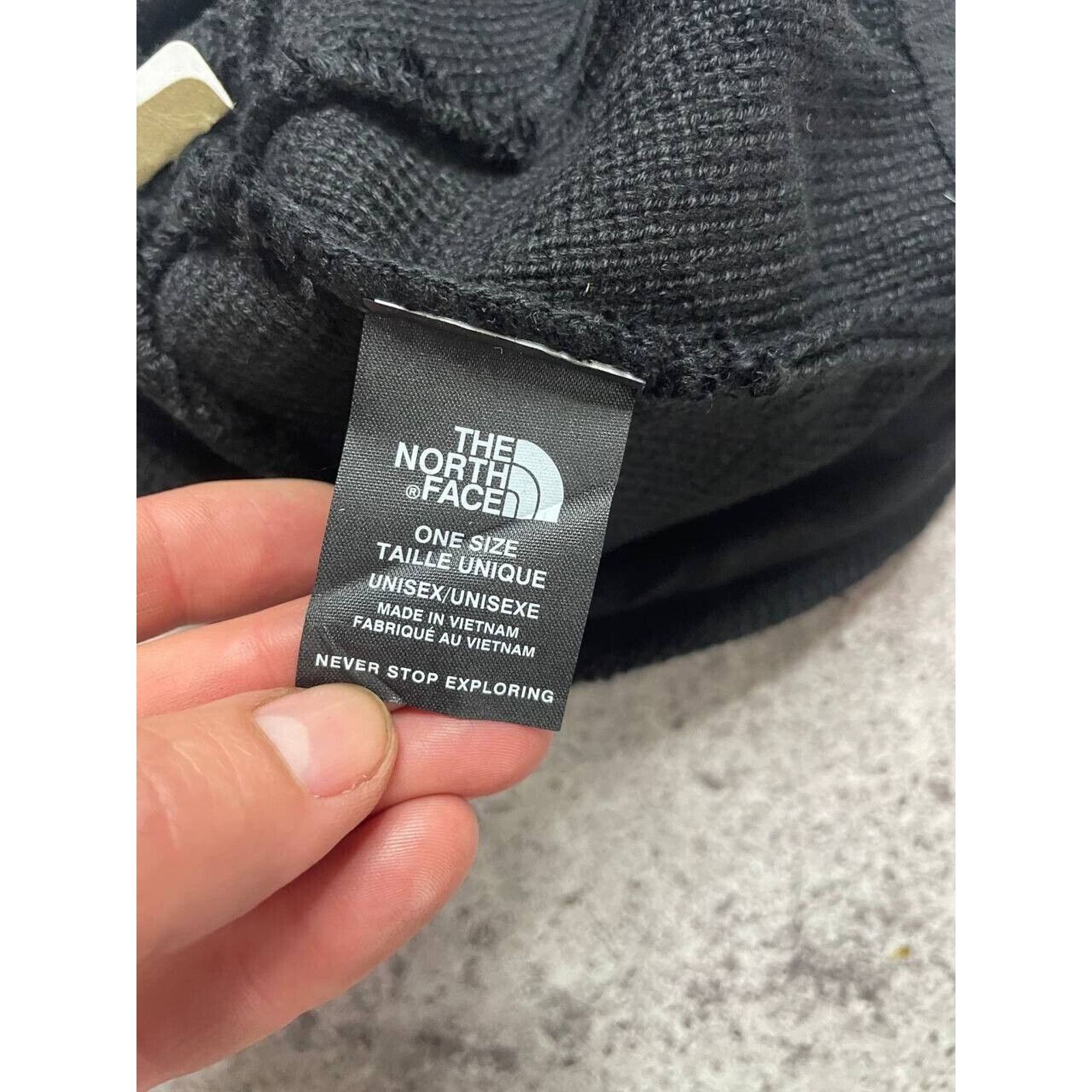 The North Face Vintage The North Face Black Beanie Hat PD Investing Logo Size ONE SIZE - 7 Thumbnail