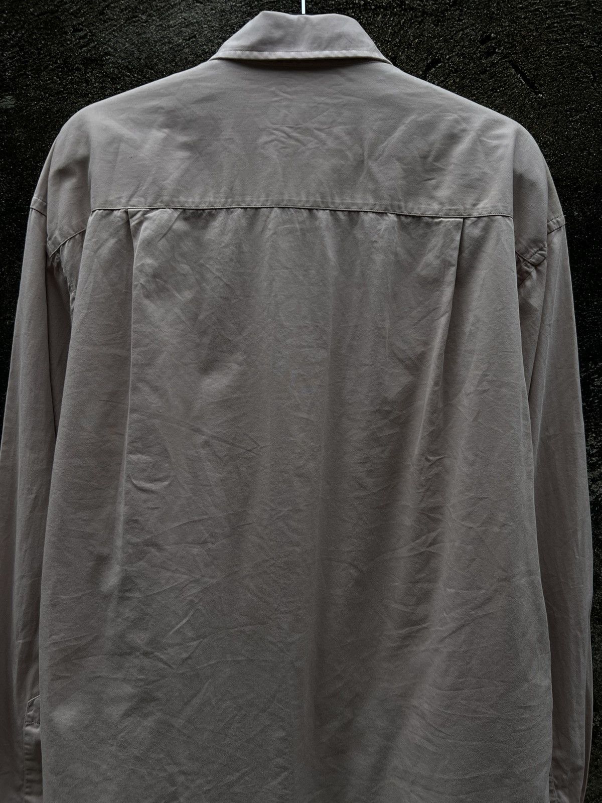 Gucci × Vintage Vintage Gucci Shirts Silver Button up Size US L / EU 52-54 / 3 - 13 Thumbnail