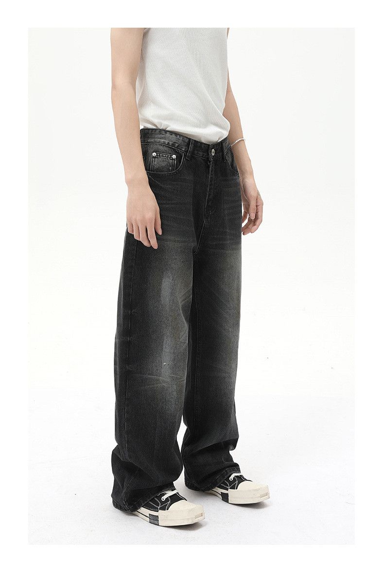 Japanese Brand × Jean Washed vintage distressed whisker washed casual jeans Size US 32 / EU 48 - 3 Thumbnail