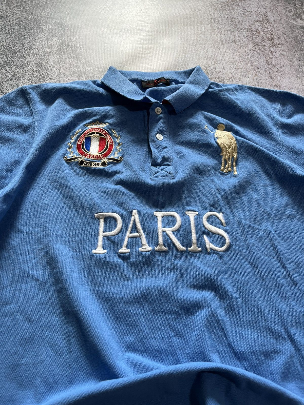 Polo Ralph Lauren Y2K Drip Ralph Lauren vibe ChiefKeef France Paris Polo shirt Size US XL / EU 56 / 4 - 4 Thumbnail