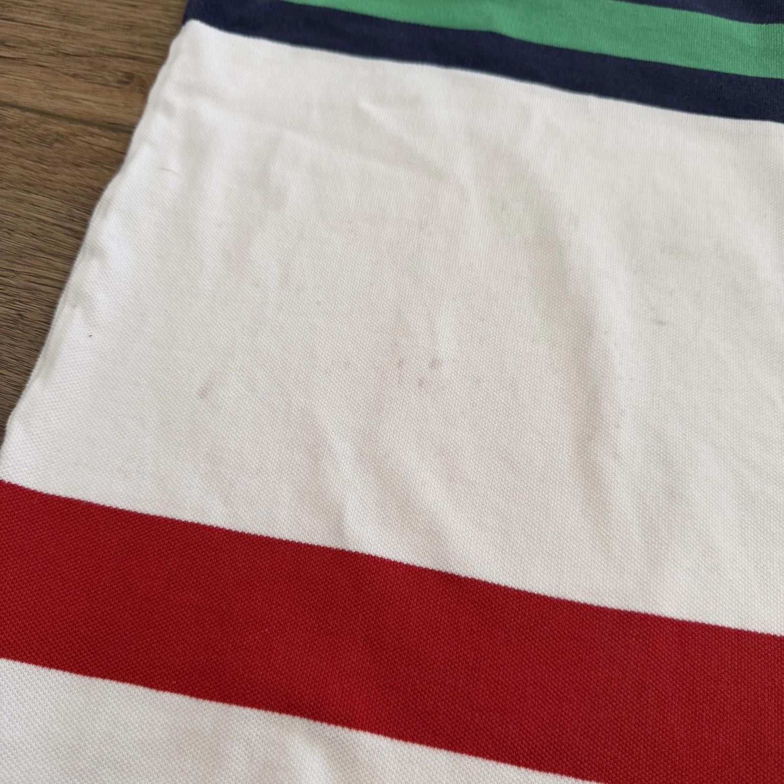 Polo Ralph Lauren Polo Ralph Lauren Yacht Club Big Pony 3 Striped Polo Preppy Size US XL / EU 56 / 4 - 4 Thumbnail