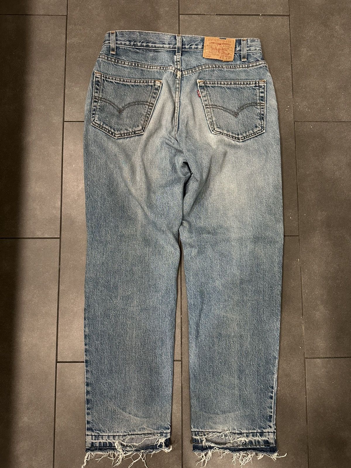 Levi's Vintage Clothing Vintage Levis 550 Denim Jeans Size US 32 / EU 48 - 3 Thumbnail