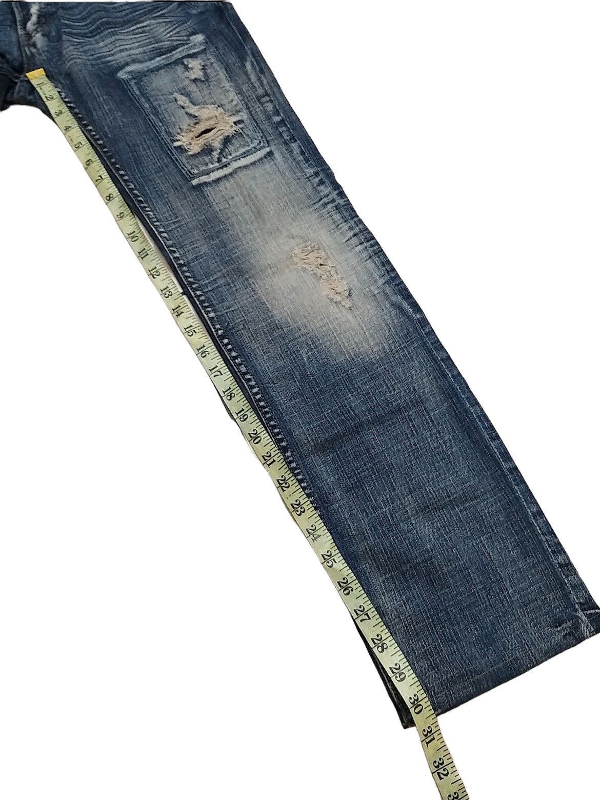 Japanese Brand SICK🔥JAPANESE DENIM DIFFERENCE RUPERT DISTRESSED JEAN Size US 32 / EU 48 - 9 Thumbnail