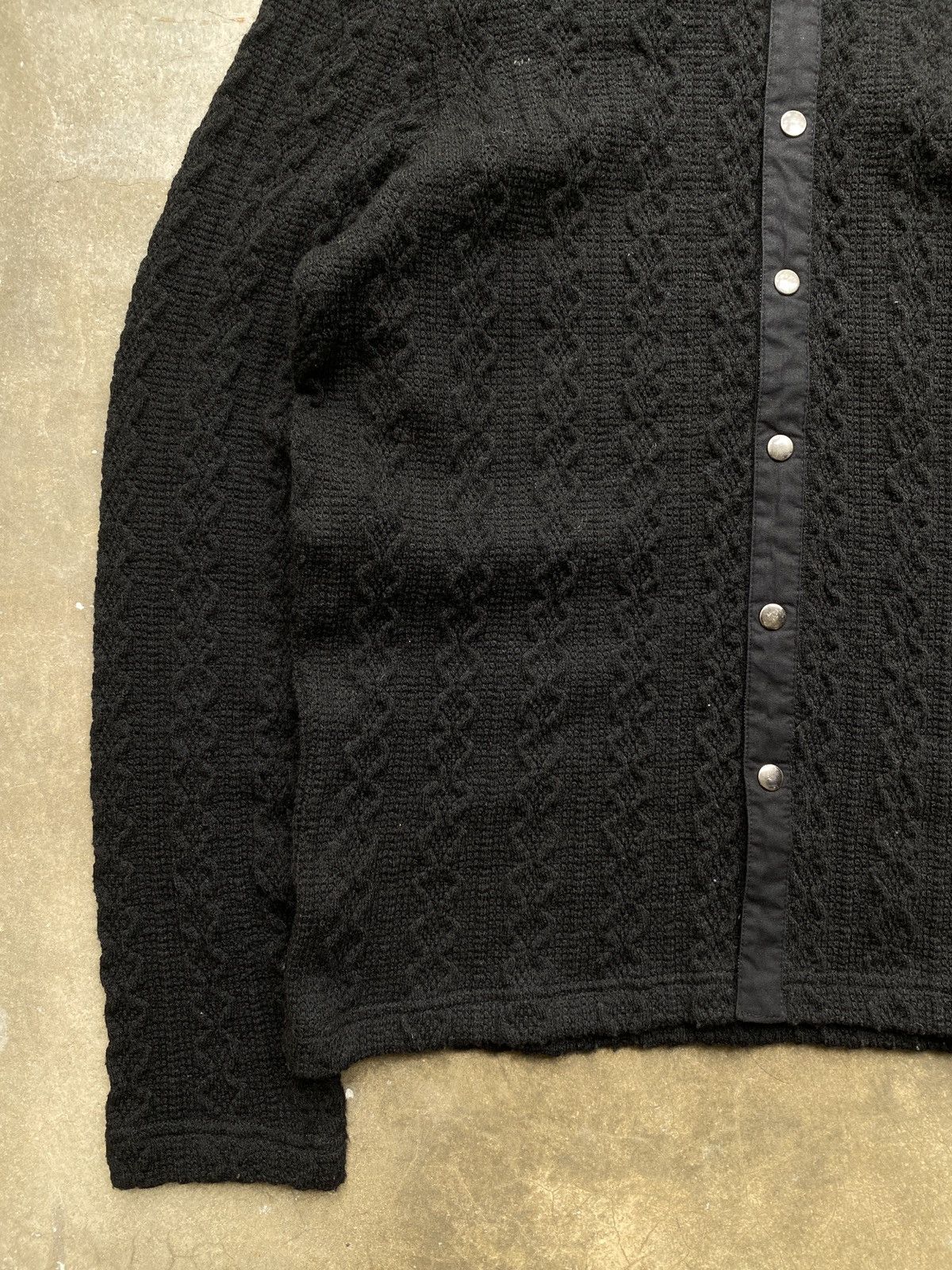 Tornado Mart 2000s Tornado Mart Buckled Collar Bondage Knitted Jacket Size US S / EU 44-46 / 1 - 7 Thumbnail