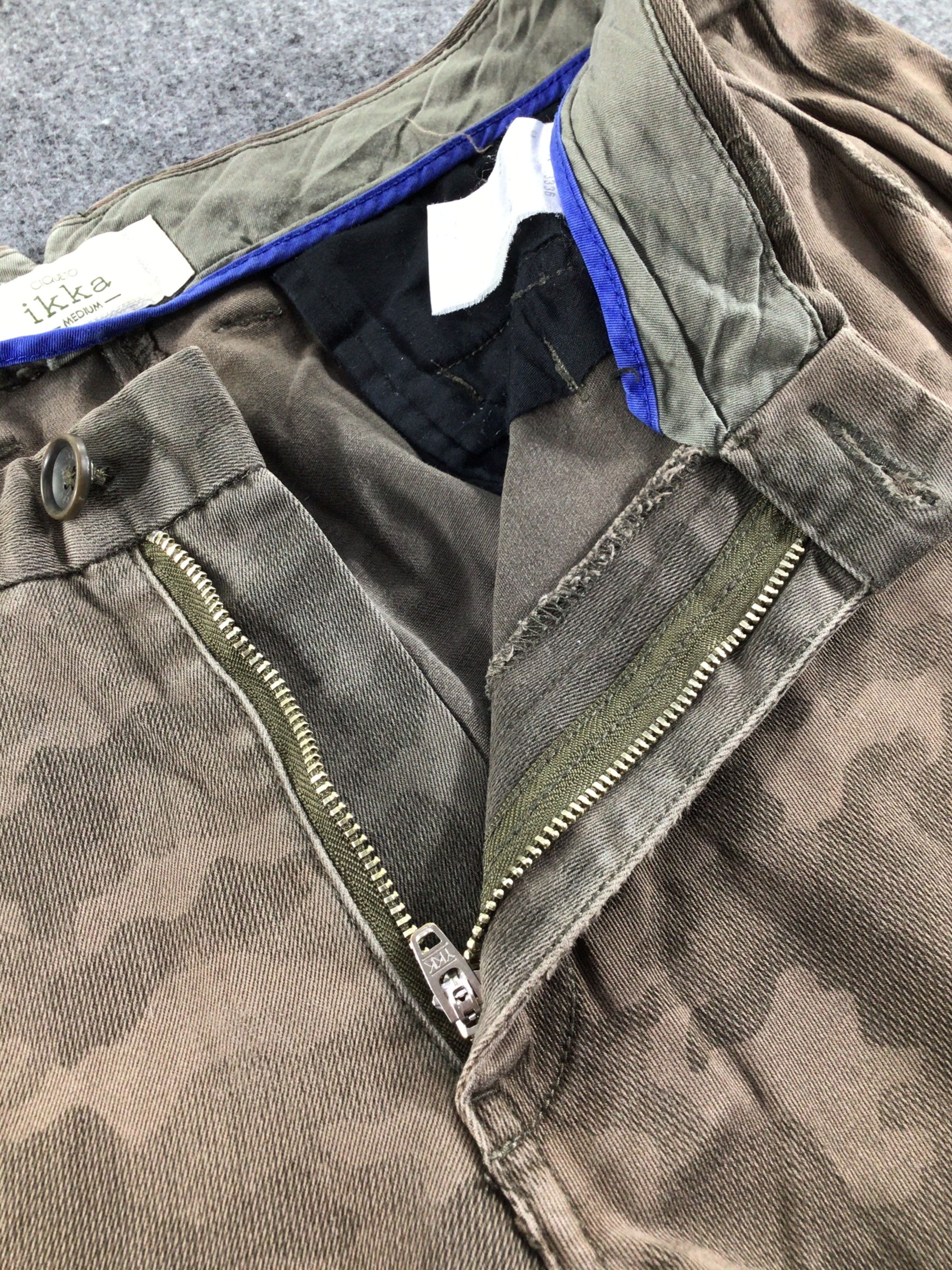 Japanese Brand IKKA Camo Multi Pocket Cargo Pant-J186 Size US 32 / EU 48 - 8 Thumbnail