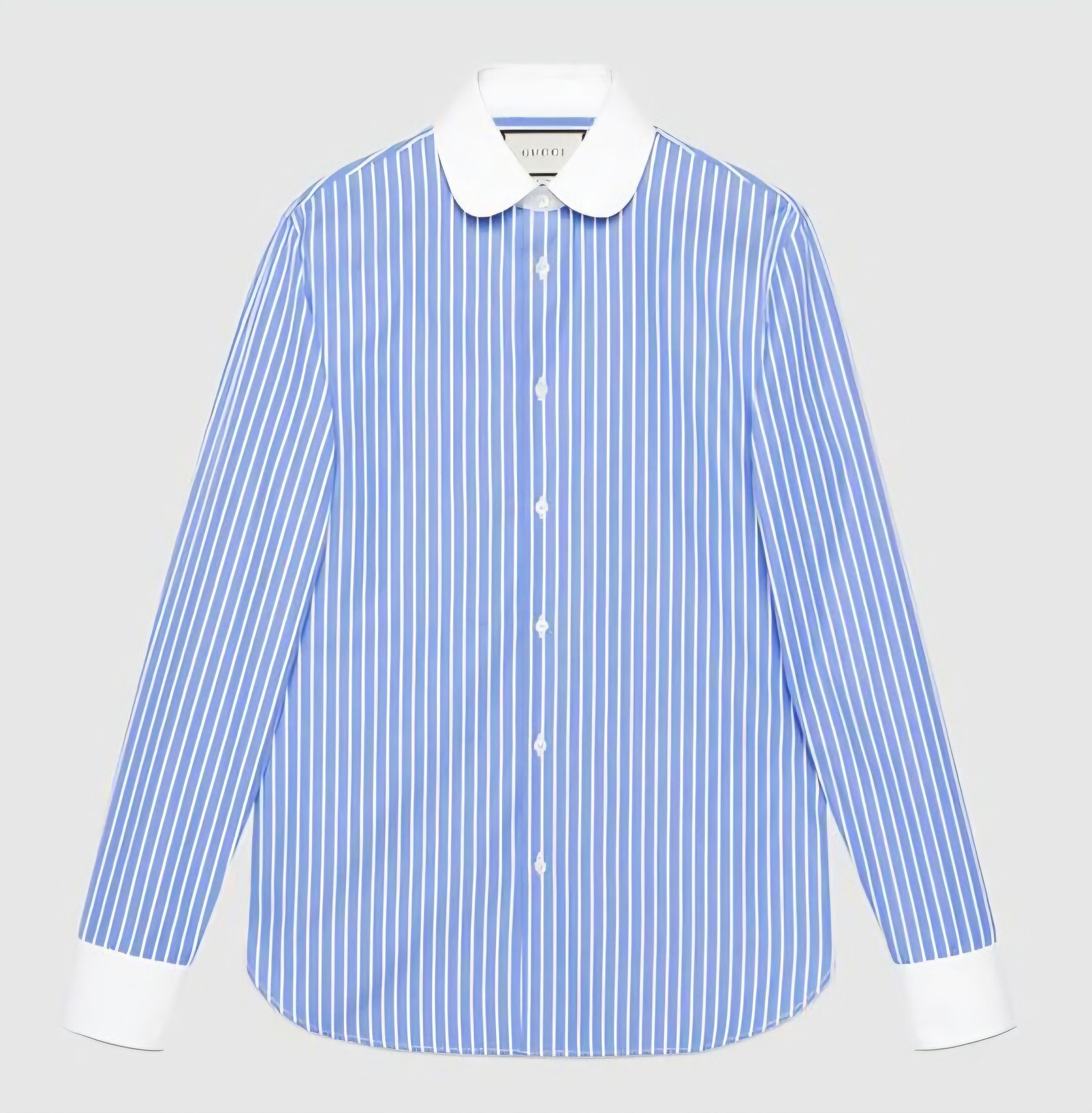 Gucci Striped dress shirt Size US S / EU 44-46 / 1 - 1 Thumbnail