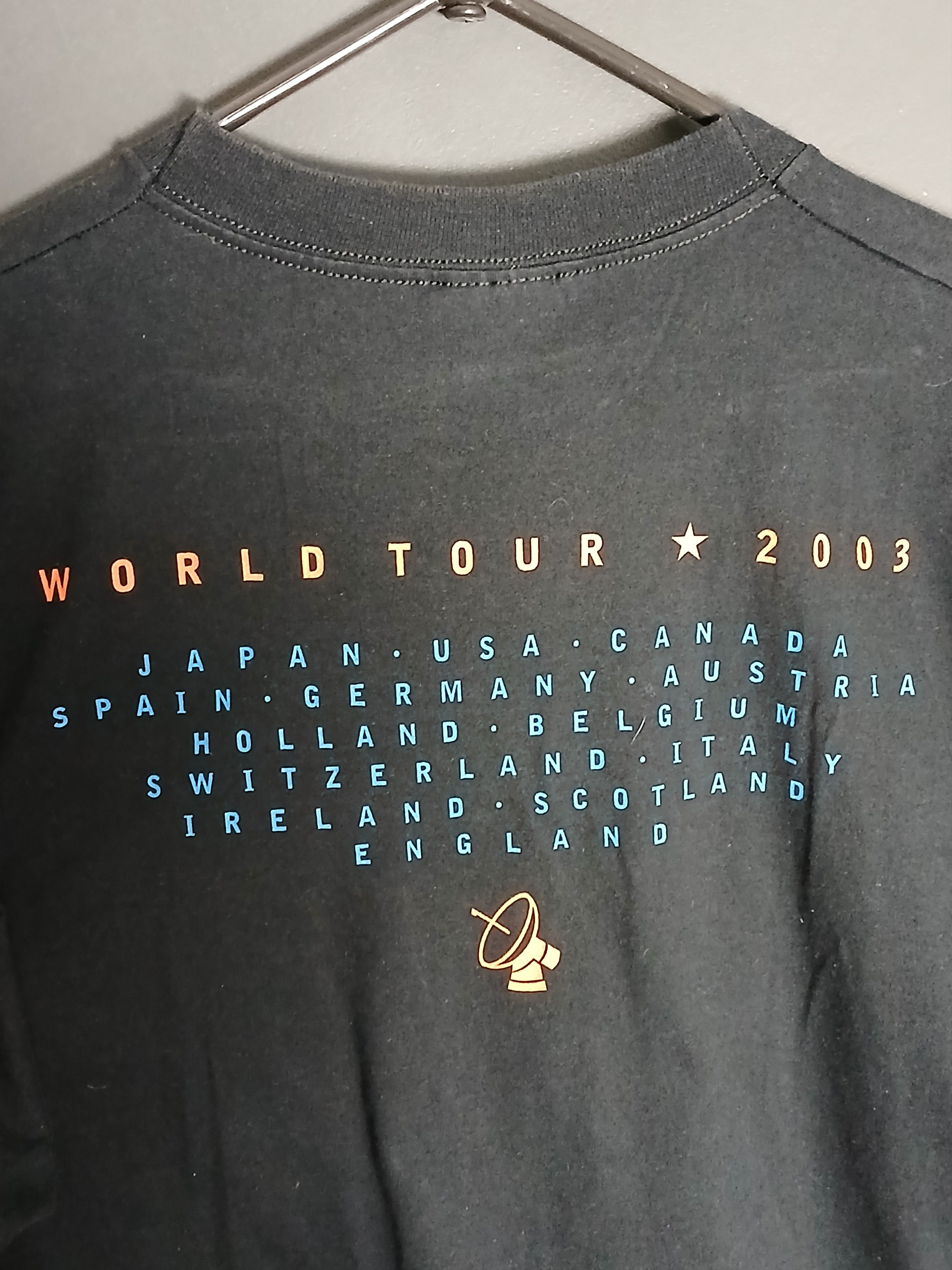 Band Tees × Bon Jovi × Vintage Vintage 2003 Bon Jovi Bounce World Tour T-Shirt Size US XL / EU 56 / 4 - 4 Thumbnail
