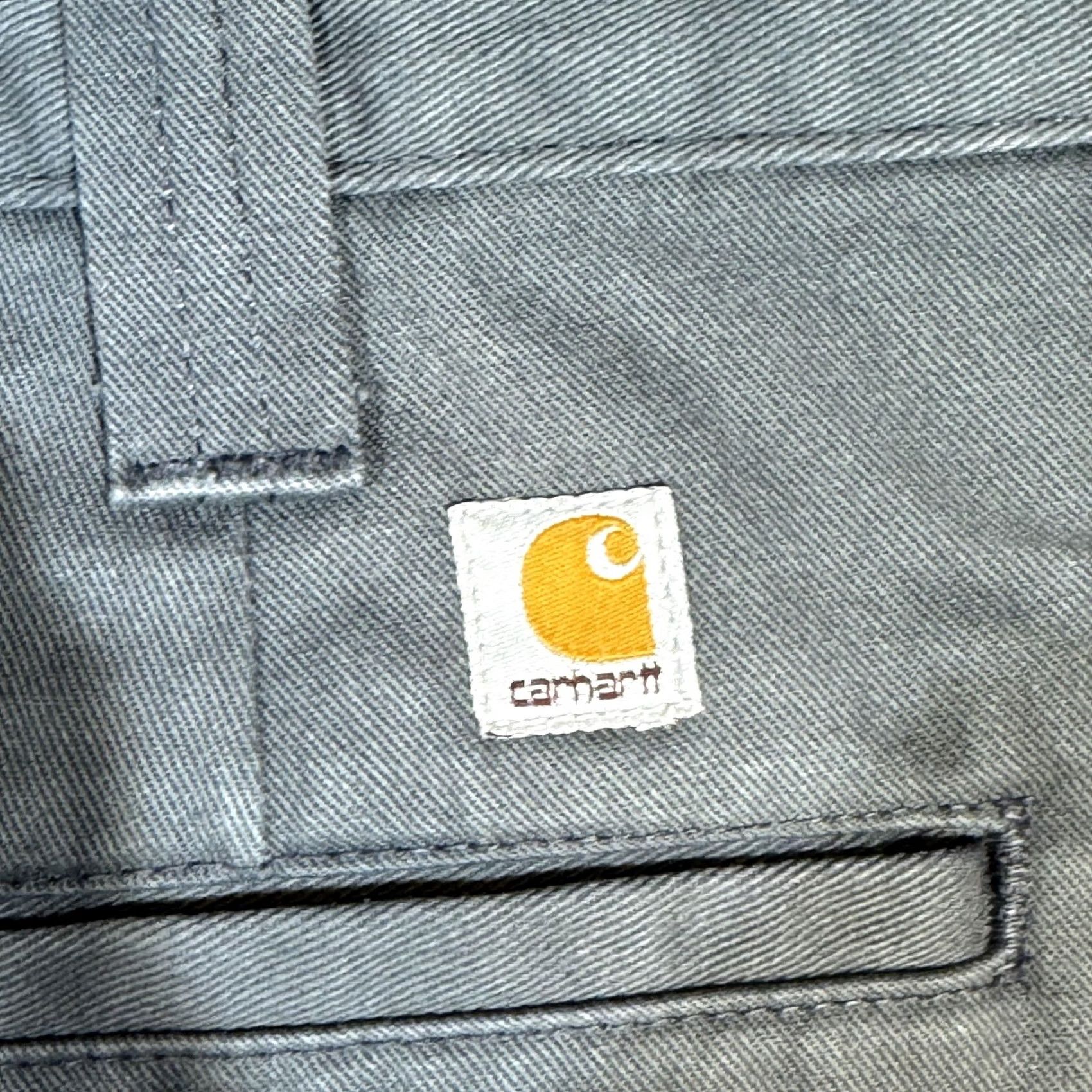 Carhartt Carhartt Pants Mens 40x33 Gray Chino Workwear Twill Straight Leg Flat Front Size US 40 / EU 56 - 4 Thumbnail