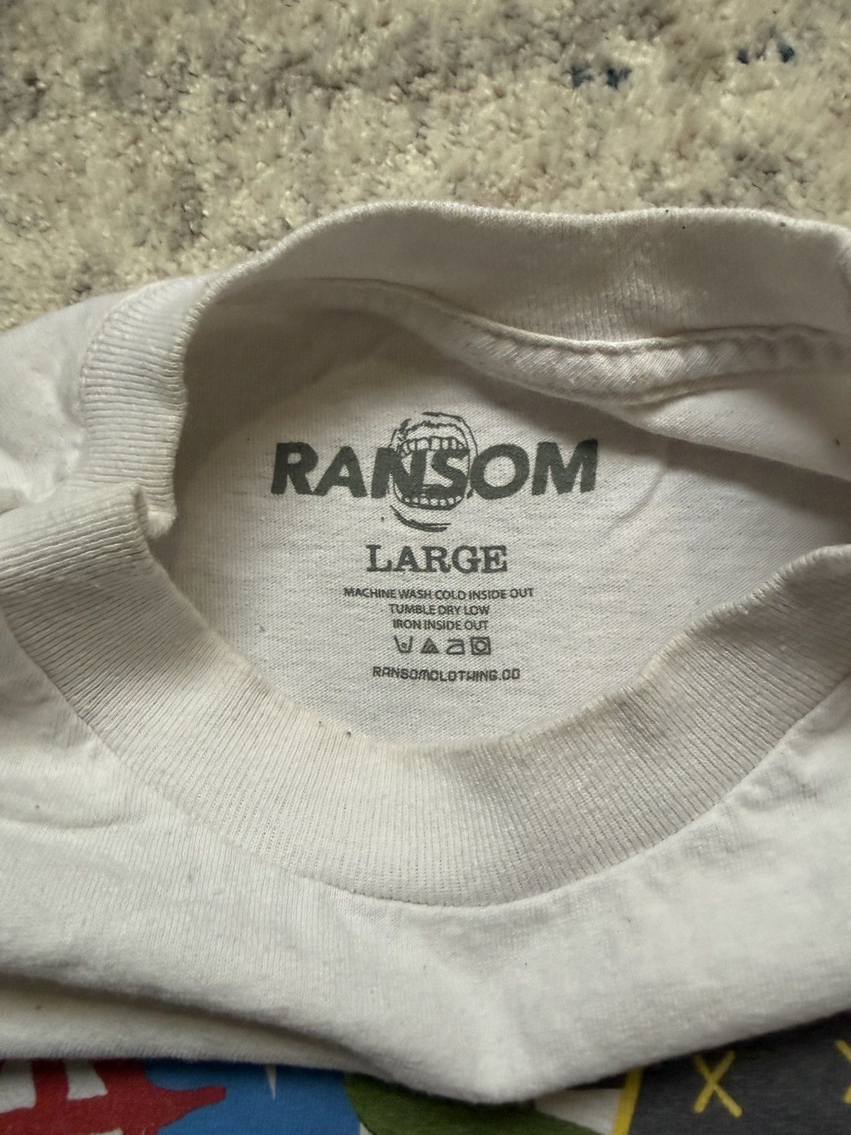 Ransom Clothing Ransom Letter Clothing Tee Size US L / EU 52-54 / 3 - 4 Thumbnail