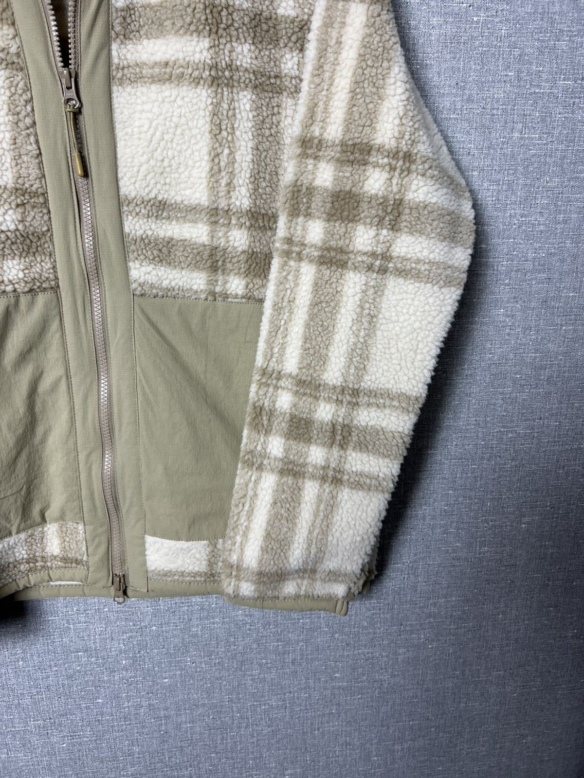 Folk Folk Checkered Full Zipper Sherpa Jacket Teddy Fleece Plaid Size US M / EU 48-50 / 2 - 6 Thumbnail