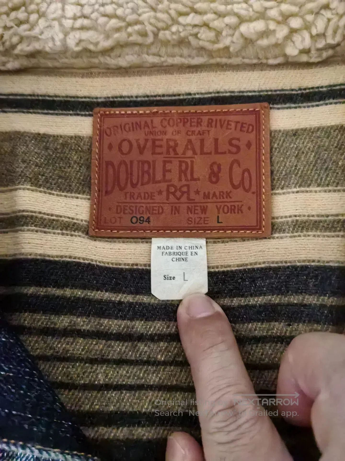 RRL Ralph Lauren RRL Ralph Lauren Denim Jacket. Size US L / EU 52-54 / 3 - 3 Thumbnail