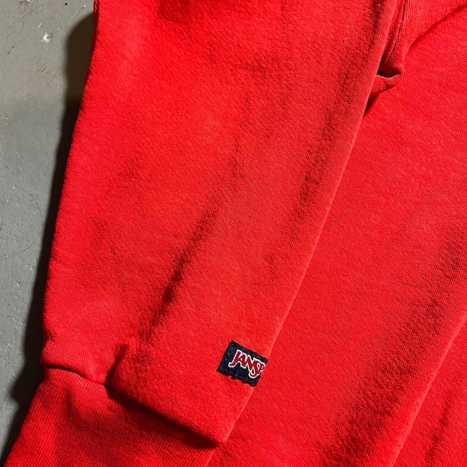 Jansport 90s jansport red crecneck sweater Size US XL / EU 56 / 4 - 3 Thumbnail