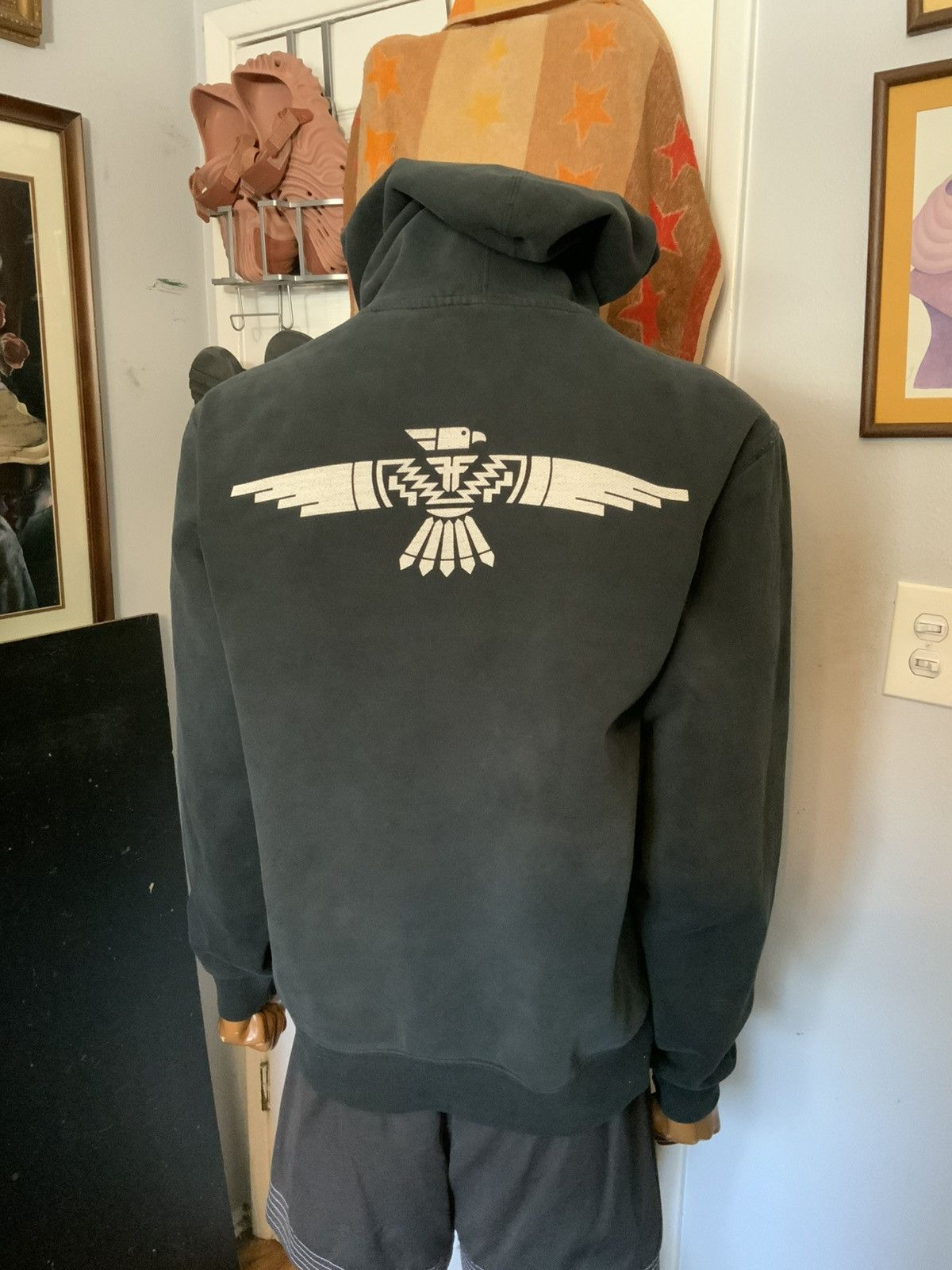 Fallen Y2K Fallen Skateboards Thunderbird Black Pullover Hoodie Size US M / EU 48-50 / 2 - 16 Thumbnail
