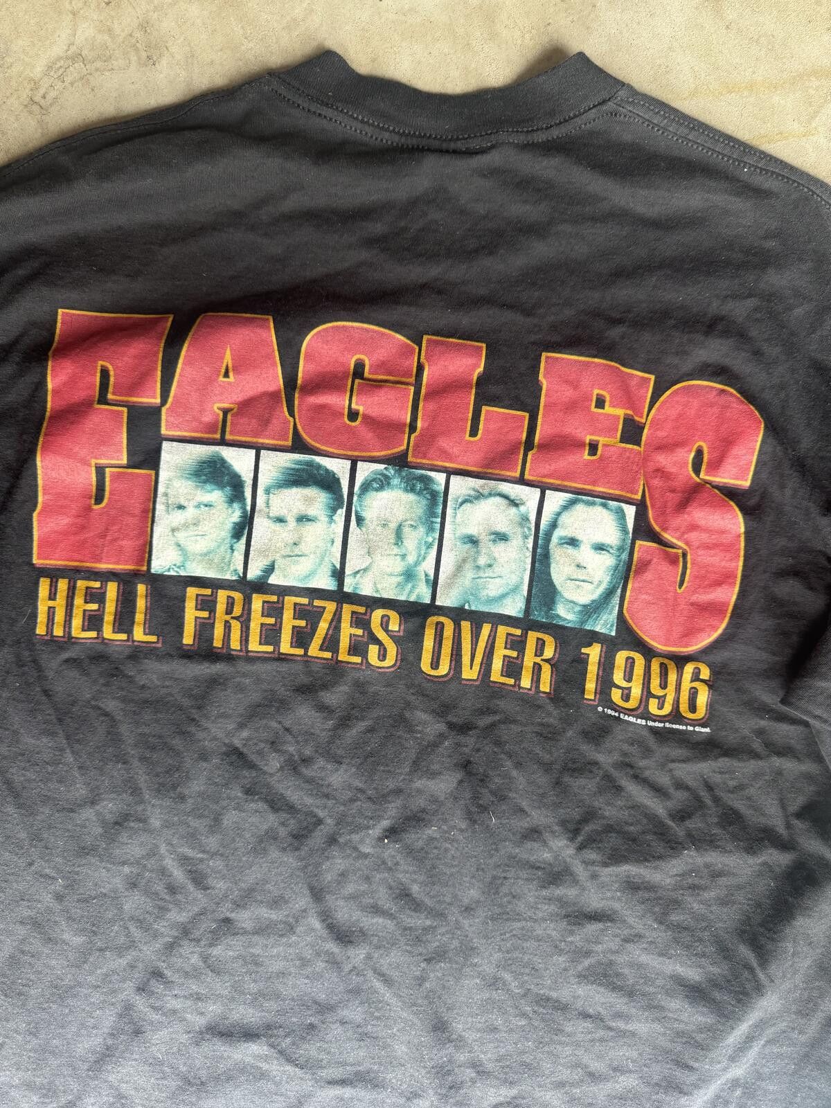 Giant Vtg 90s The Eagles Tour Single Stitch XL Giant Tag Size US XL / EU 56 / 4 - 4 Thumbnail