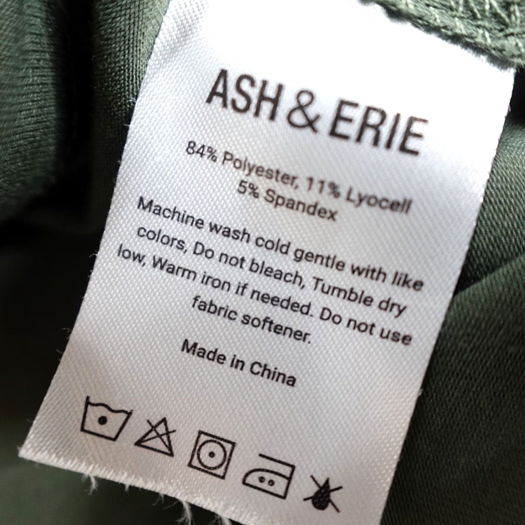 ASH Ash & Erie Polo Shirt Mens S Green Solid Performance Short Sleeve Collared Button Casual Golf Spring Summer Fall 90s? Size US S / EU 44-46 / 1 - 3 Thumbnail