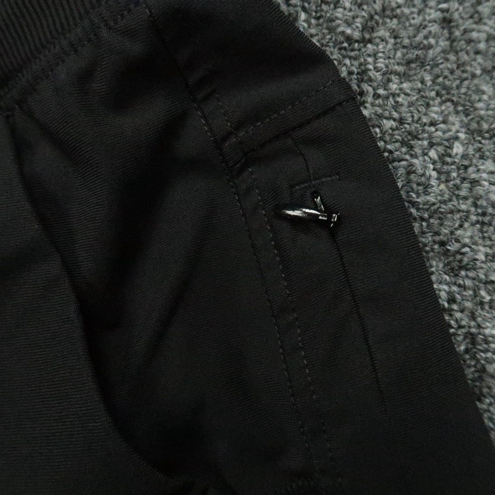 Vintage Birddogs Men Pants Medium Black Joggers Drawstring Zip Pocket Stretch Athletic Size US 31 - 5 Thumbnail