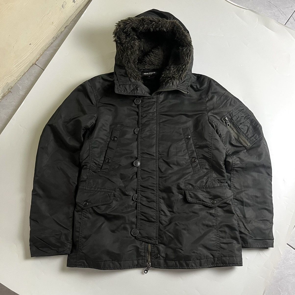Hideways Nicole N2B Military Parka Jacket