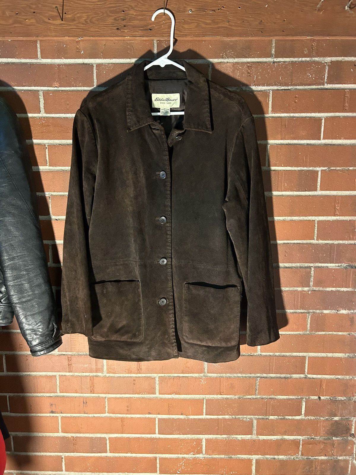 Eddie Bauer Vintage Leather Jacket Size US L / EU 52-54 / 3 - 1 Thumbnail