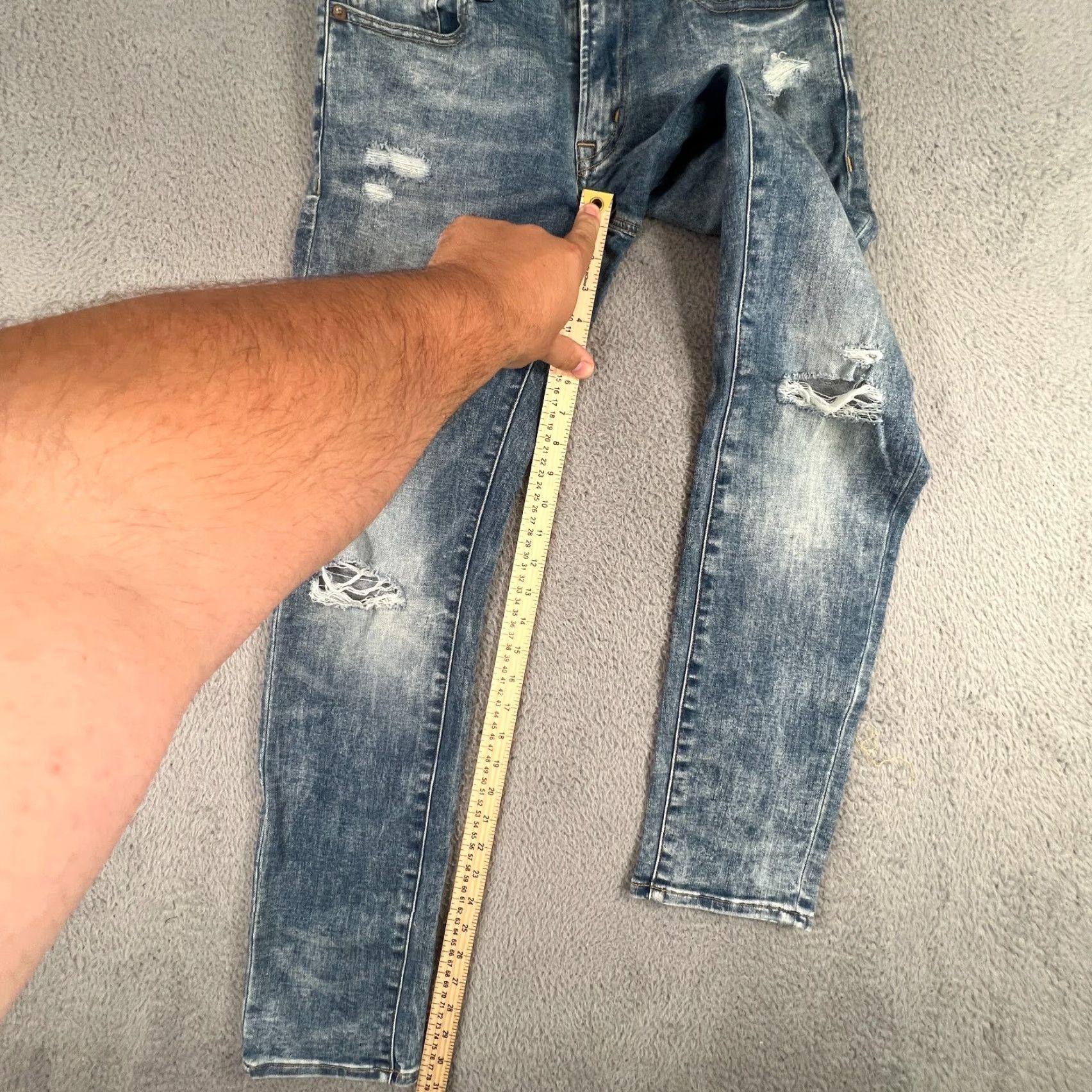 American Eagle Outfitters American Eagle Outfitters Jeans 28x32 Blue Slim Denim Stretch Next Level Flex Mens Size US 28 / EU 44 - 2 Thumbnail