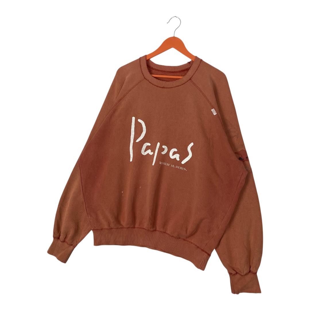 Vintage Vintage Papas Homeless Style Sweatshirt Size US L / EU 52-54 / 3 - 3 Thumbnail