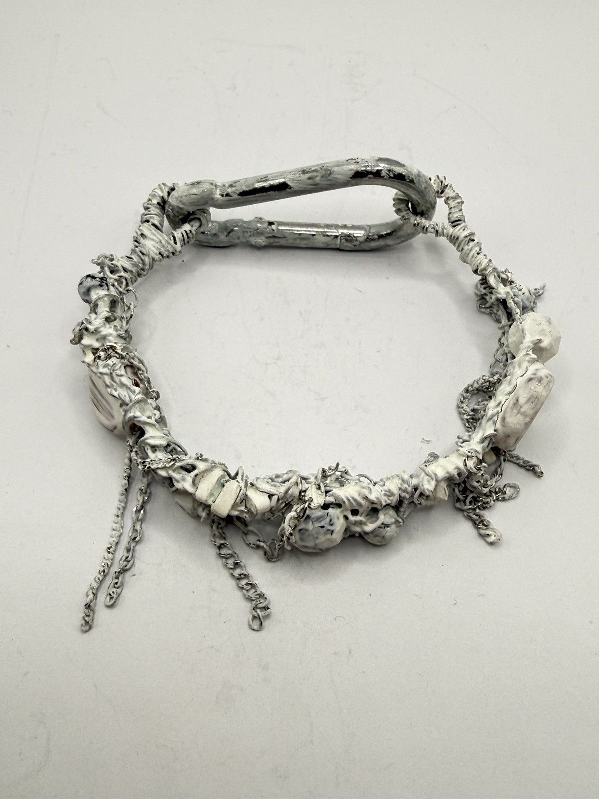 Seditionaries Avant-garde handmade bracelet rick margiela chrome erd Size ONE SIZE - 1 Thumbnail