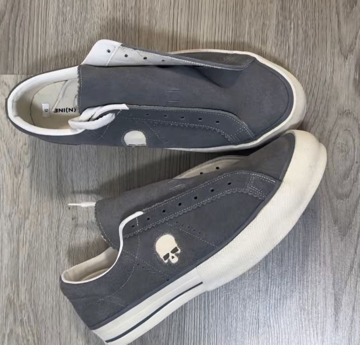 Converse × Number (N)ine Number (N)ine SS01 One Skull Converse Deadstock Sz 6 Size US 6 / EU 39 - 7 Thumbnail