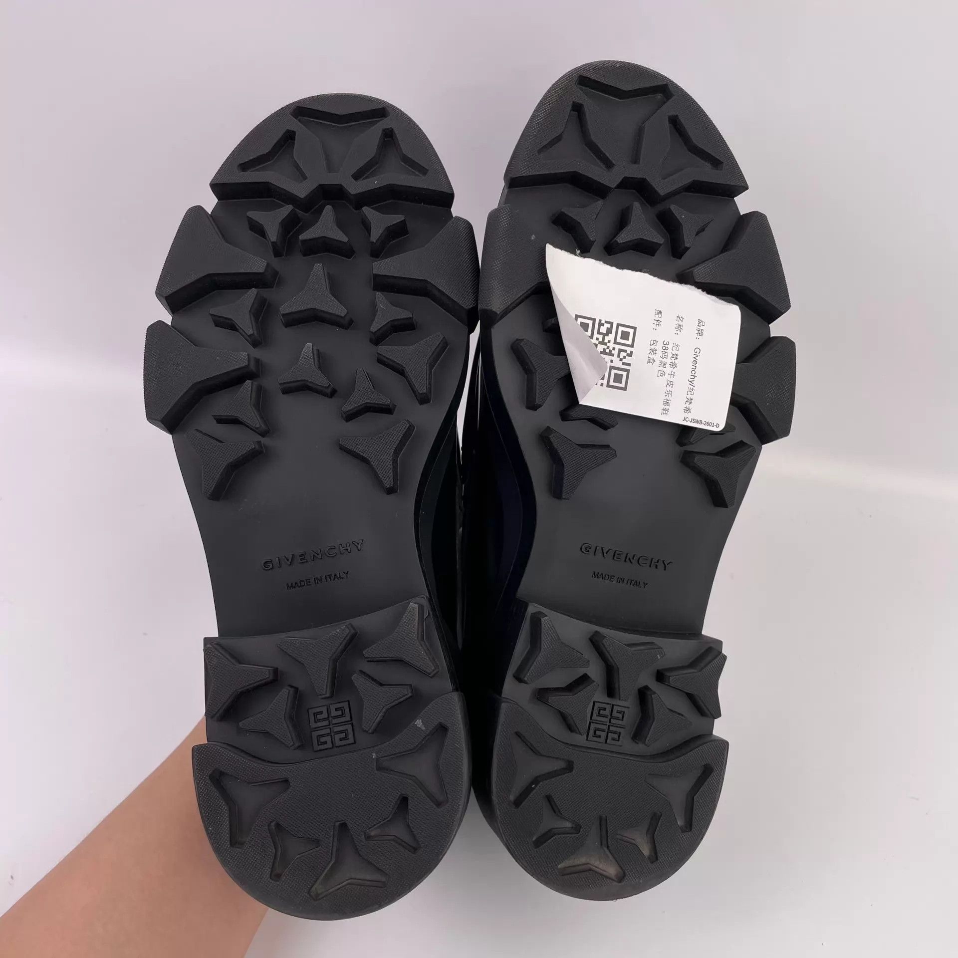 Givenchy Givenchy Black Leather Loafers EU 38 Size US 7.5 / IT 37.5 - 4 Thumbnail