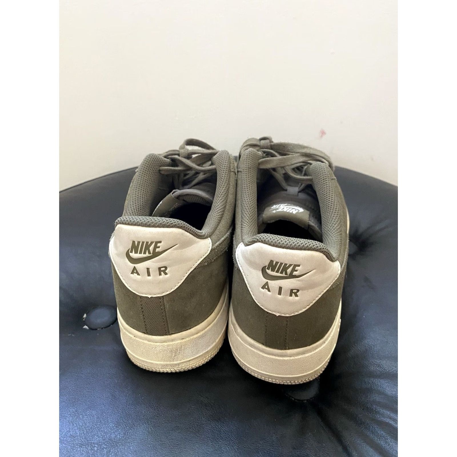 Nike Nike Air Force 1 Suede Size 11.5 Medium Olive Sail AR0265-200 Men Shoes Size US 12 / EU 45 - 3 Thumbnail