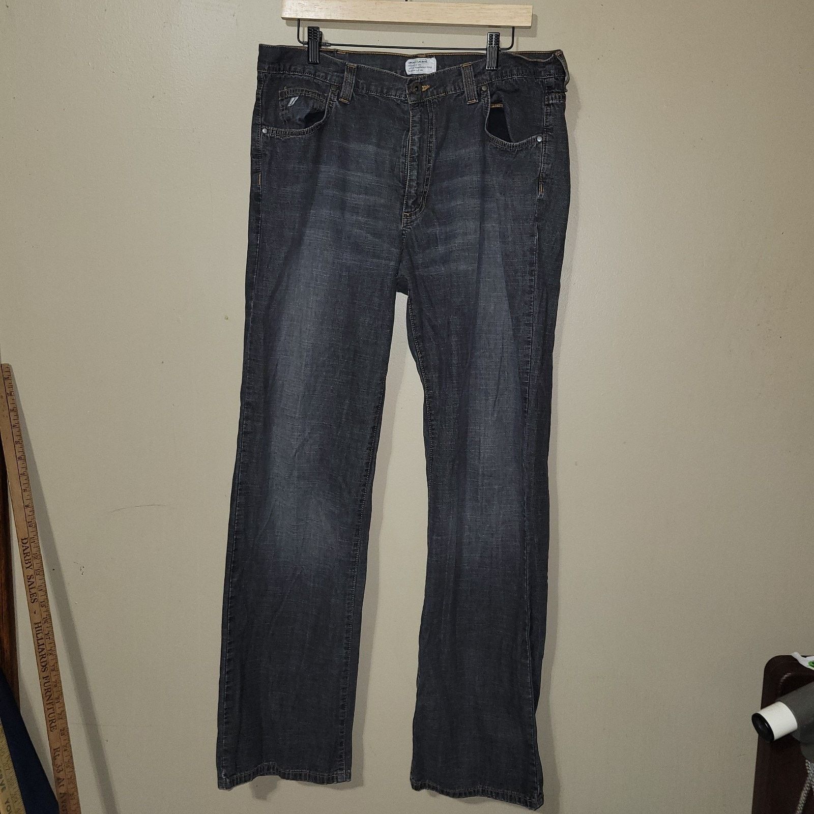 DKNY DKNY Jeans Soho Relaxed Fit Jeans Medium Dark Wash 36/34 Size US 36 / EU 52 - 1 Thumbnail