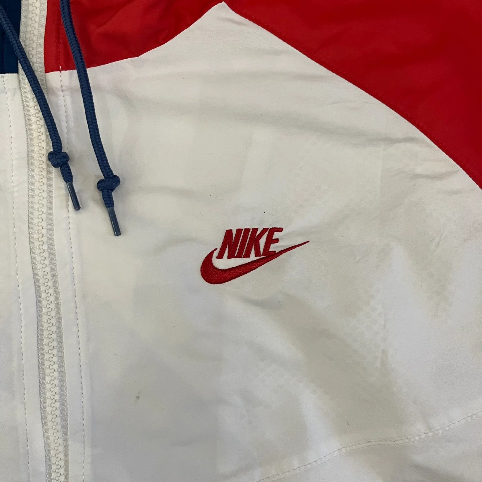 Nike Nike France Olympics 2008 Split Windbreaker (Medium) Size US M / EU 48-50 / 2 - 4 Thumbnail
