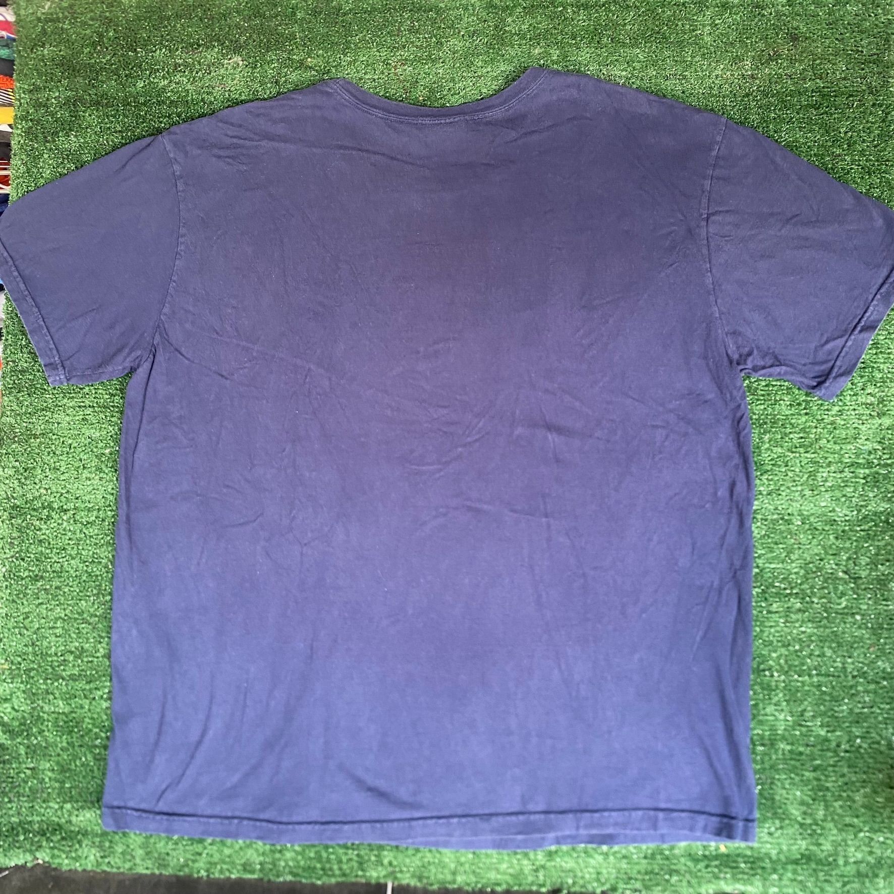Polo Ralph Lauren Vintage Y2K Ralph Lauren Shirt Navy Polo Baggy Logo Tee Size US XL / EU 56 / 4 - 5 Thumbnail