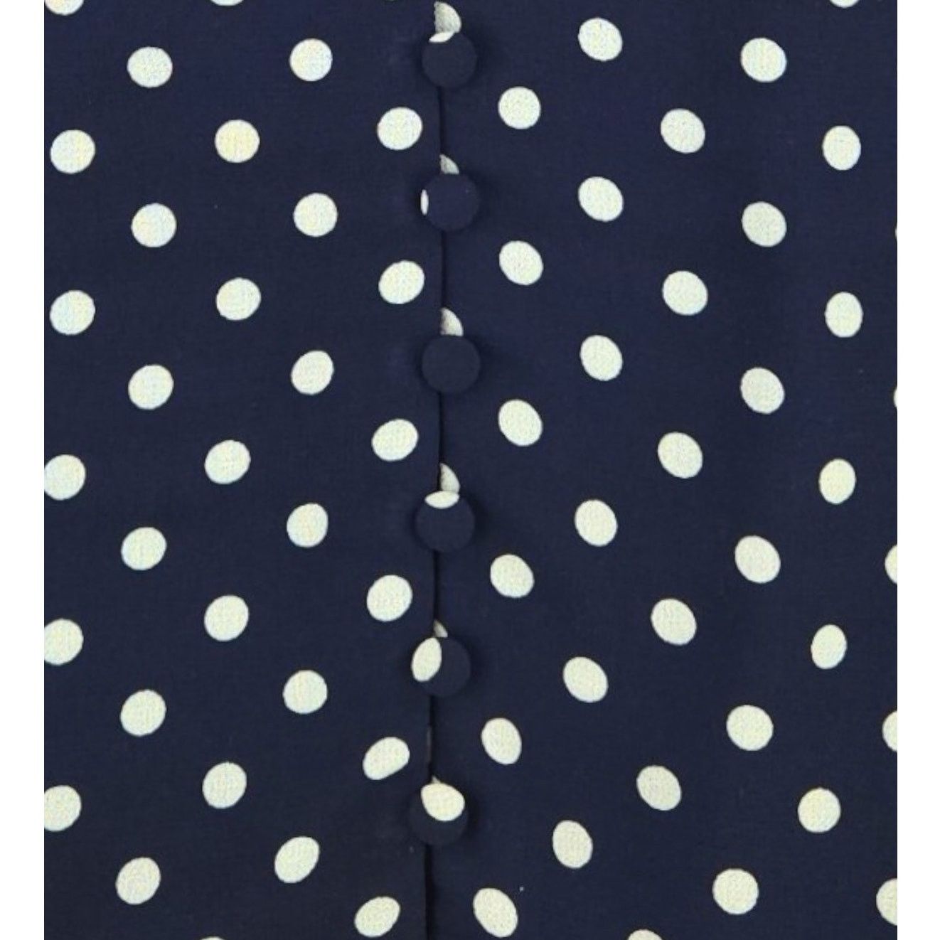 Other Sophie Rue | Leisha White Polka Dots Button Front Cami | XS Size XS / US 0-2 / IT 36-38 - 3 Thumbnail