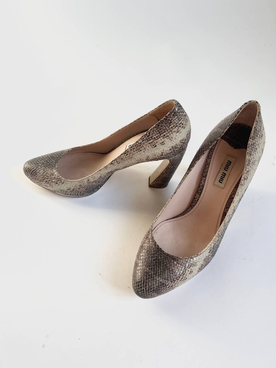 Miu Miu Miu Miu Python High Heels FW99 Size US 9 / IT 39 - 8 Thumbnail