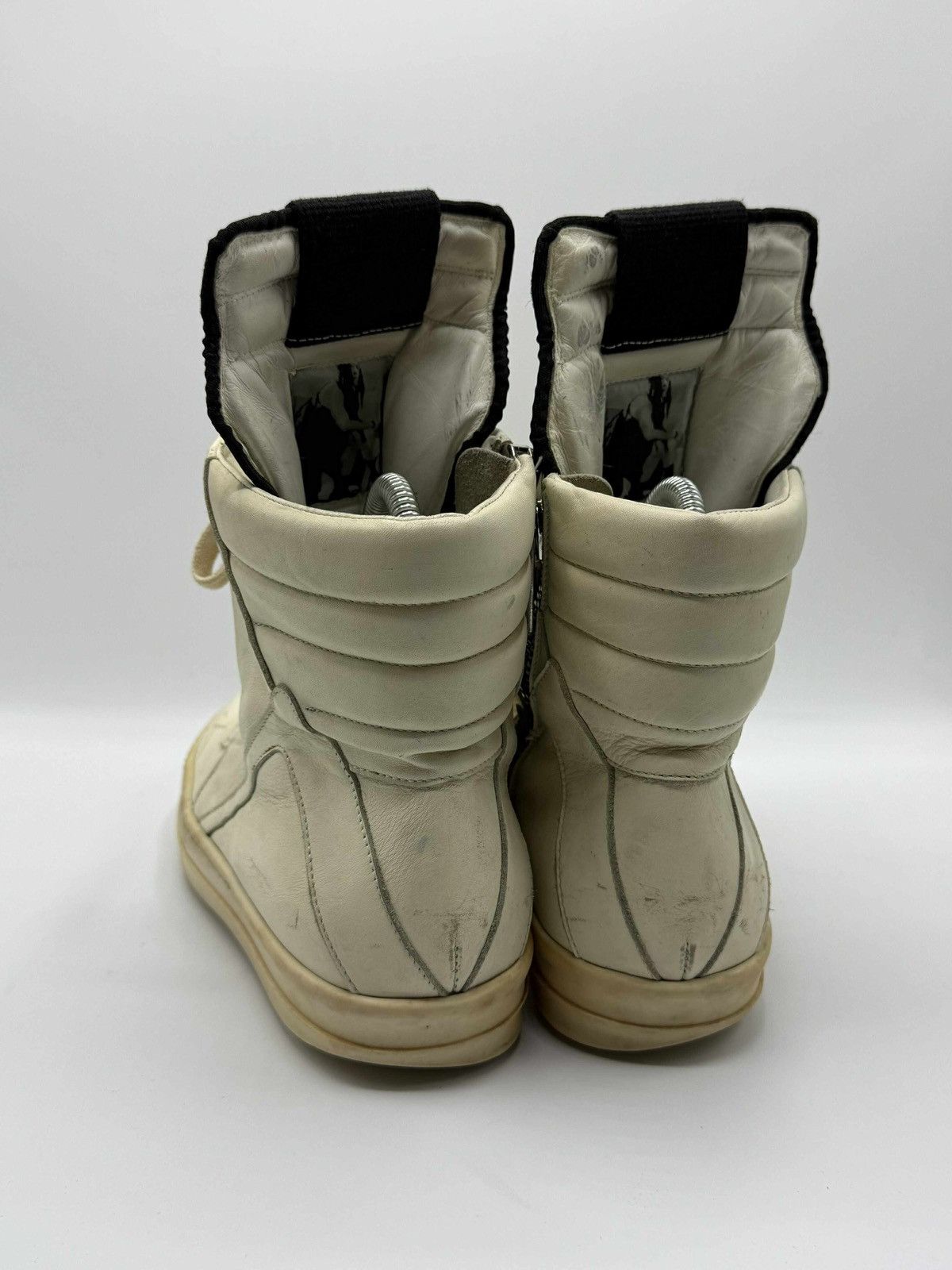 Rick Owens Rick Owens Geobasket High-Top Sneakers Size US 6.5 / EU 39-40 - 5 Thumbnail