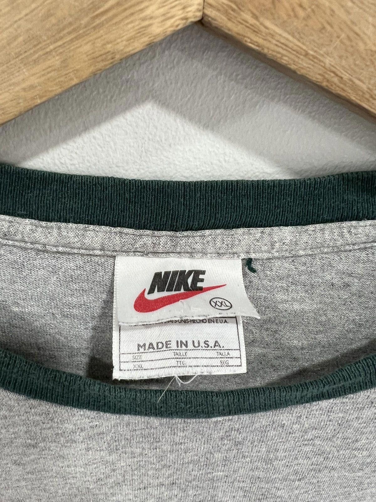 Nike Vintage Nike Tee Shirt Ringer XXL spellout Size US XXL / EU 58 / 5 - 4 Thumbnail