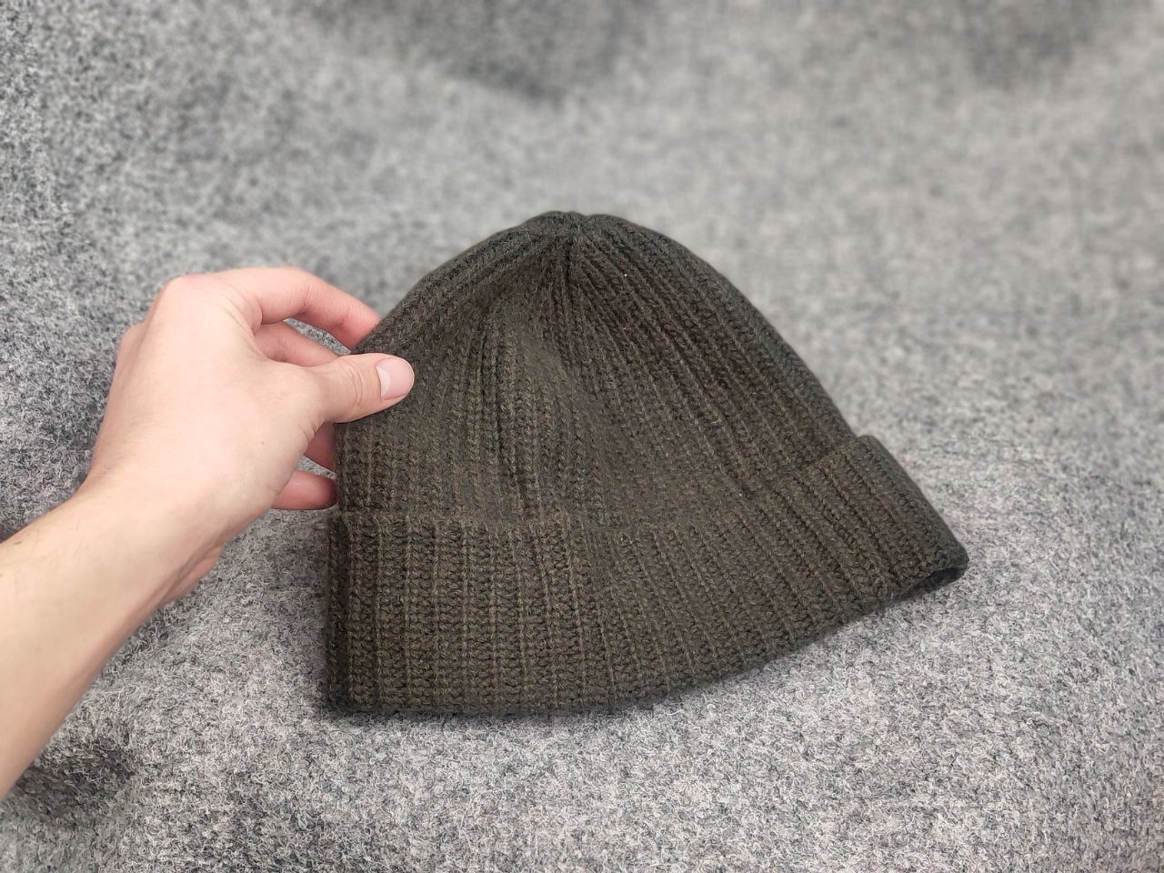 Vintage Stone Island patch program authentic ribbed wool beanie Hat Size ONE SIZE - 5 Thumbnail