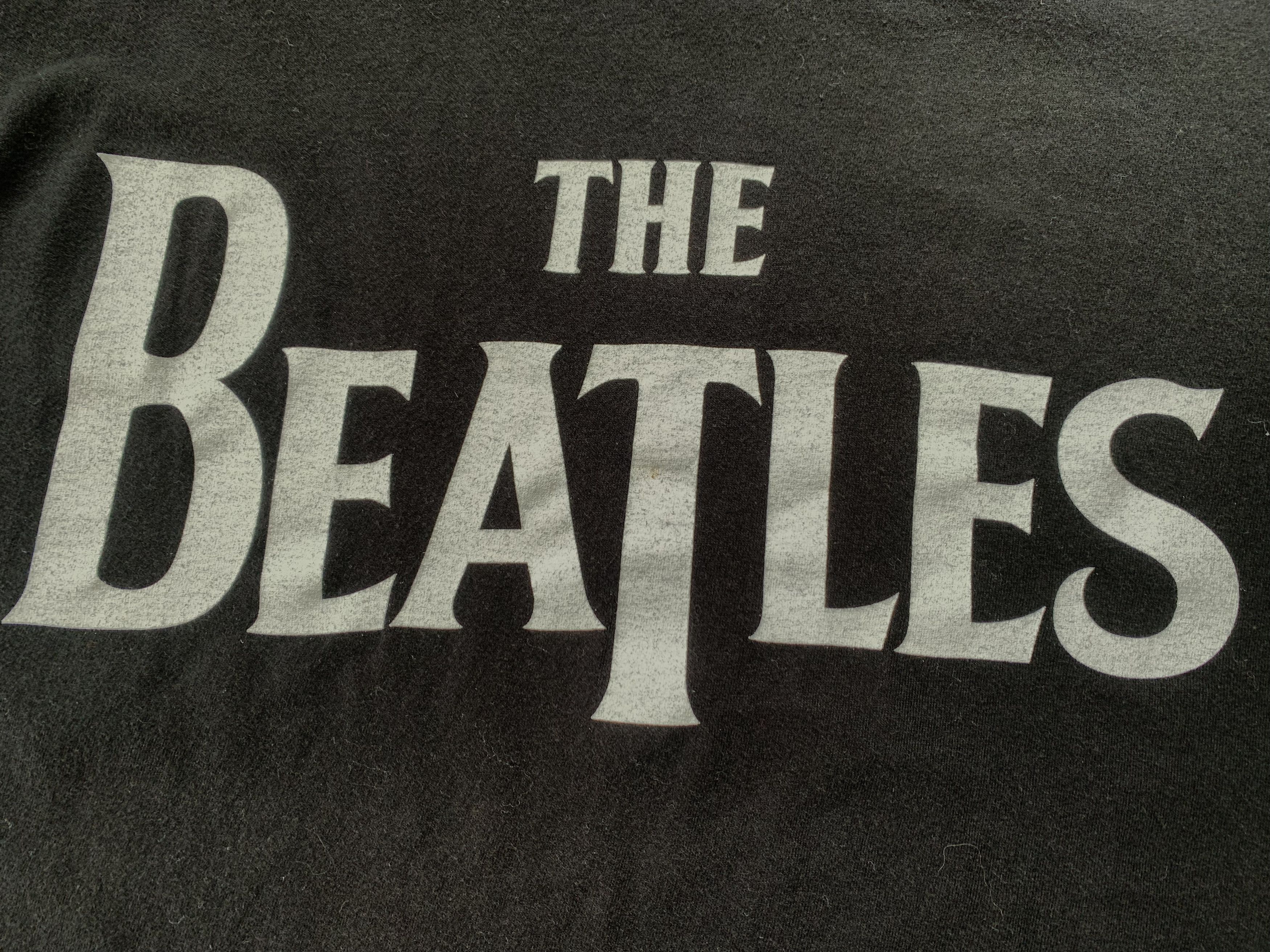 Band Tees The Beatles Black Cotton T-Shirt Size L / US 10 / IT 46 - 5 Thumbnail