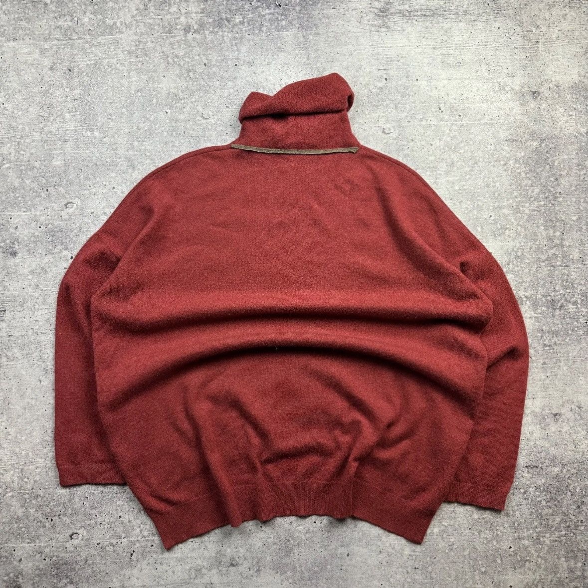 Brunello Cucinelli Brunello Cucinelli 100% Cashmere Turtleneck Sweater Size L / US 10 / IT 46 - 7 Thumbnail