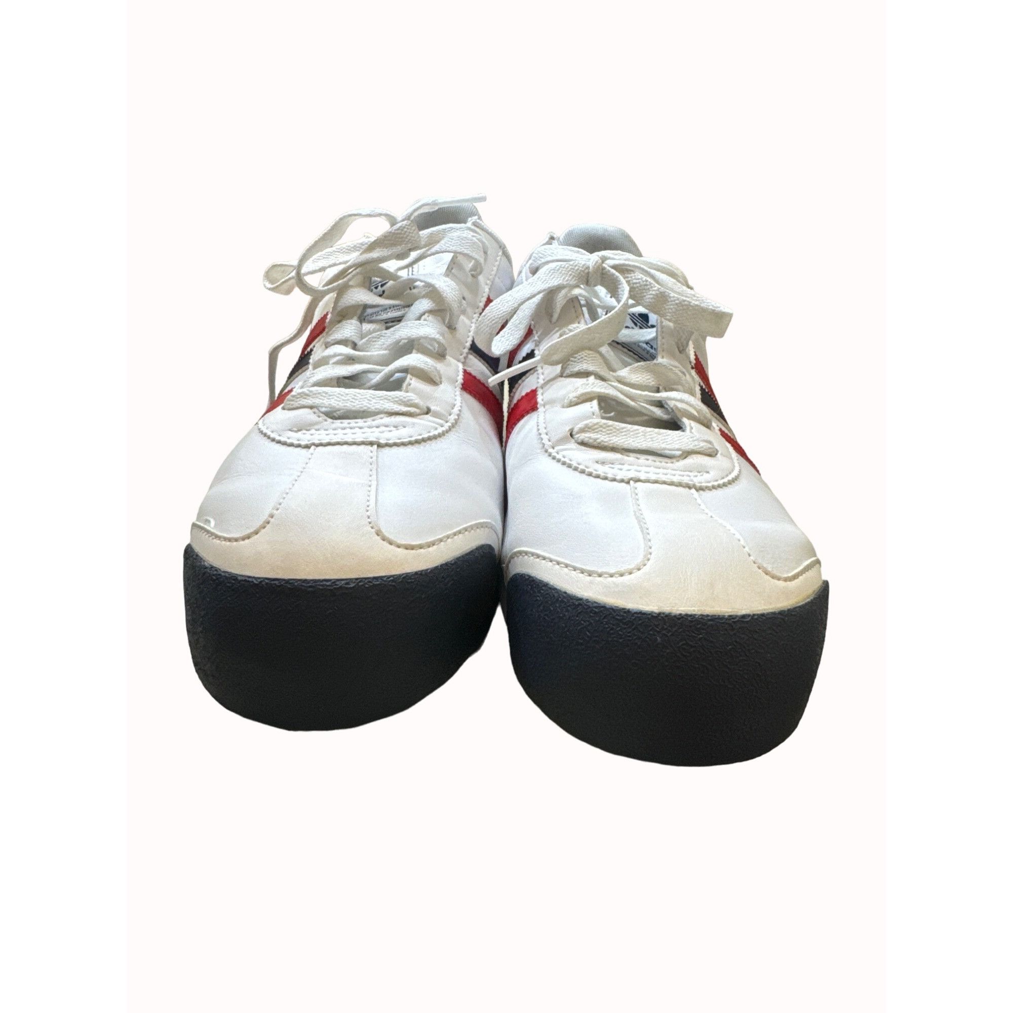 Adidas Adidas Samoa G56275 men’s white red white blue shoe sneakers Size US 13 / EU 46 - 3 Thumbnail