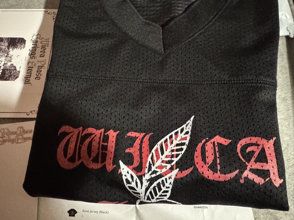 GOTHBOICLIQUE 🥀 gothboiclique x wicca phase x copes rose hockey jersey Size US M / EU 48-50 / 2 - 4 Thumbnail