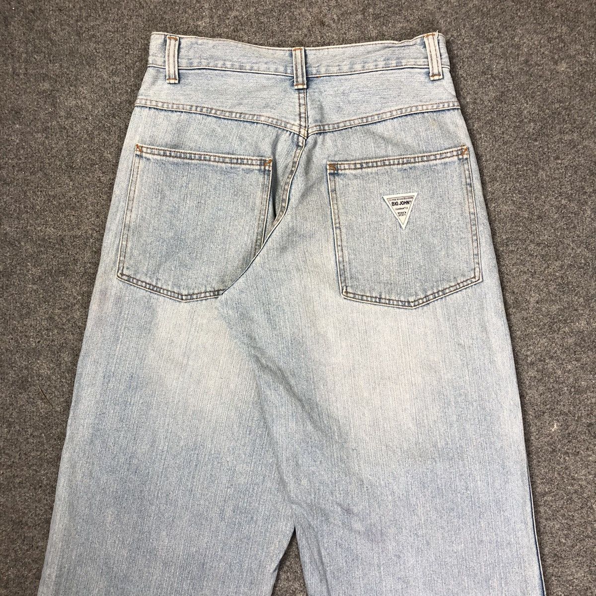 Vintage Vintage 90s Faded BIG JOHN Baggy Jeans Size US 30 / EU 46 - 2 Thumbnail