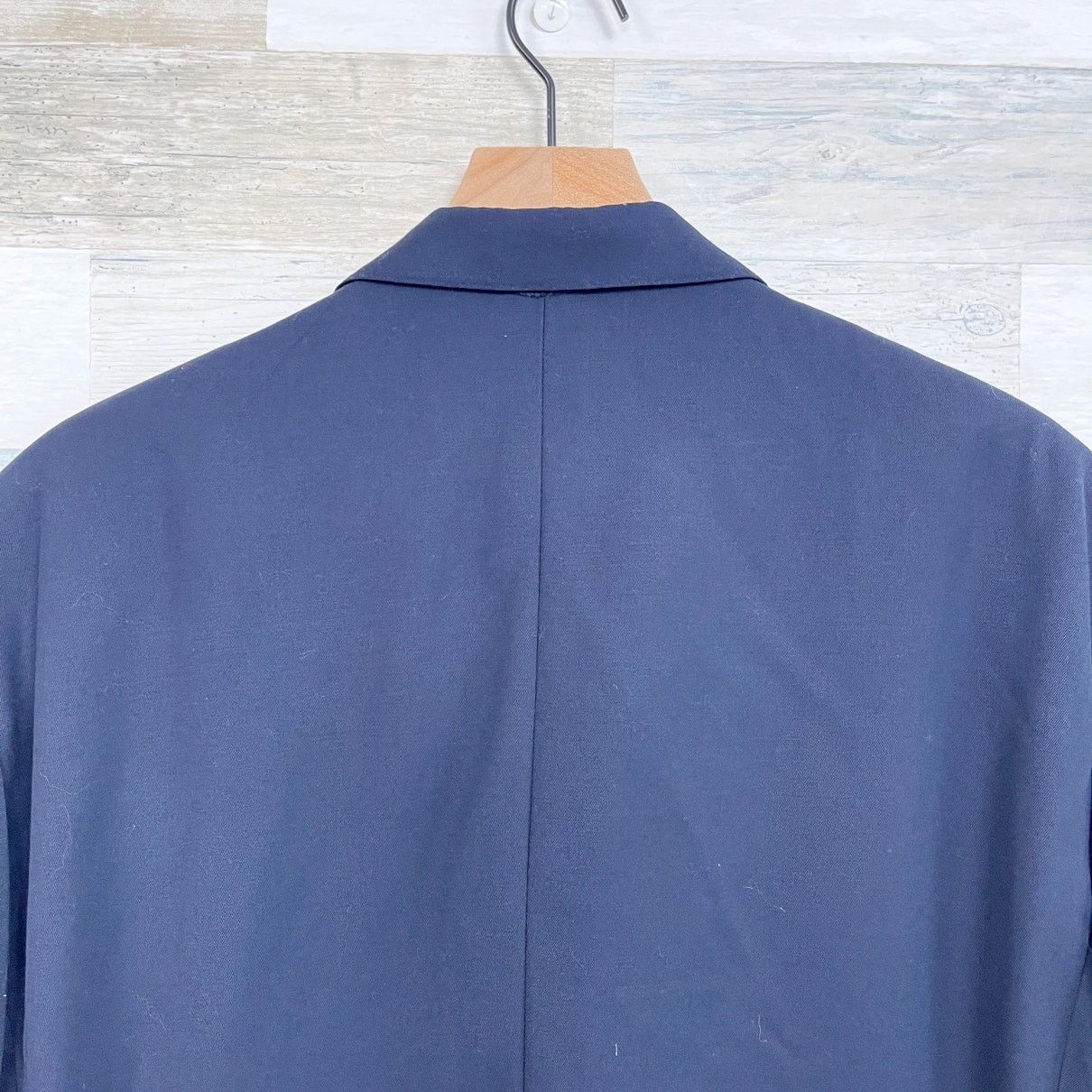 Polo Ralph Lauren POLO Ralph Lauren Vintage Italy Twill Sport Coat Blue 48L Size 48L - 6 Thumbnail
