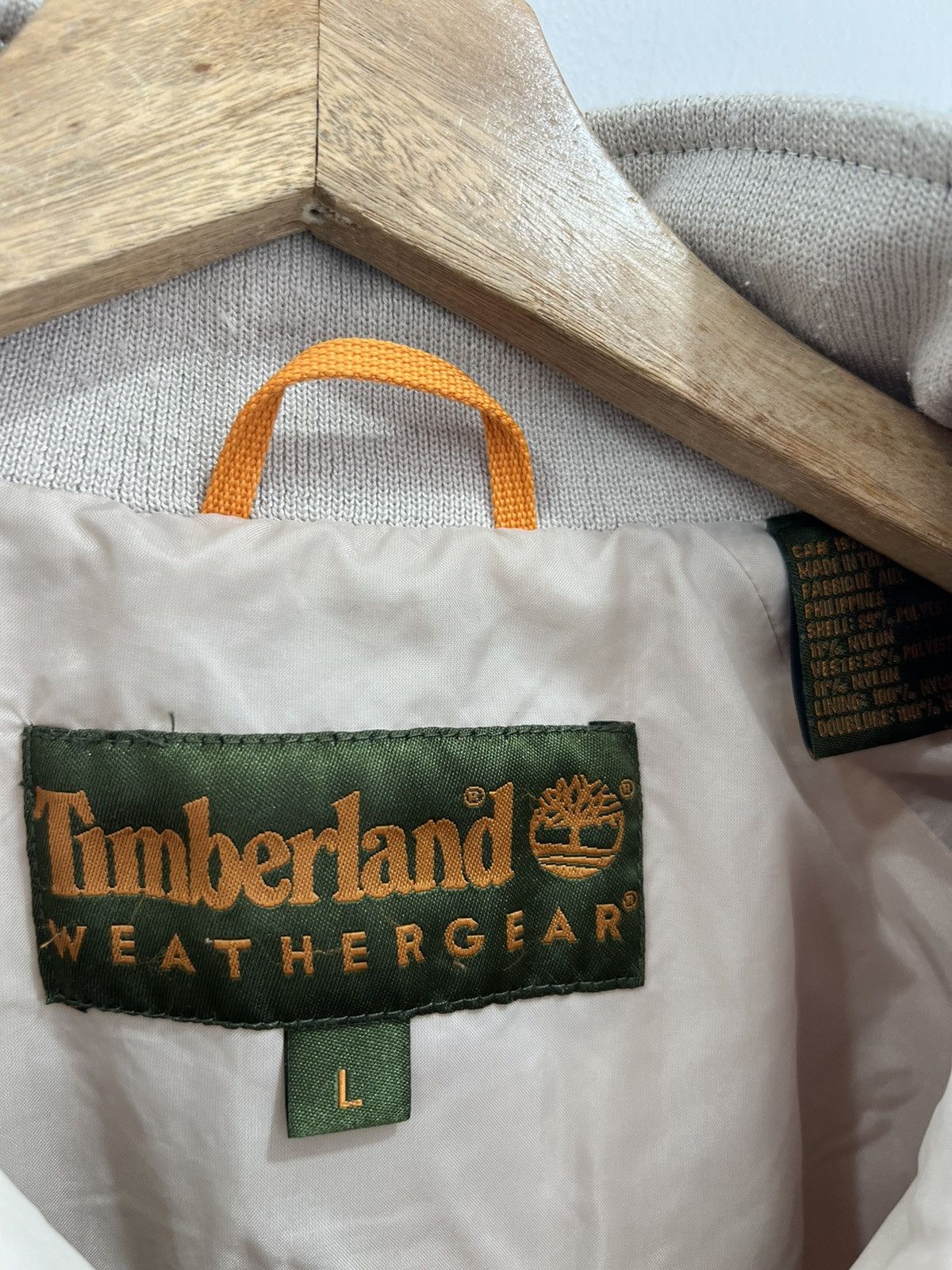 Timberland Vintage Timberland Windbreaker Jacket Zip Up Size US L / EU 52-54 / 3 - 3 Thumbnail